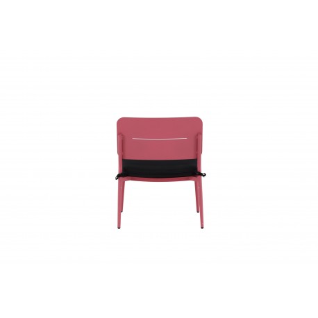 Lina Lounge Stol - Sort,Pink