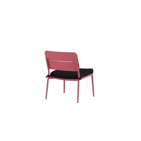 Lina Lounge Stol - Sort,Pink