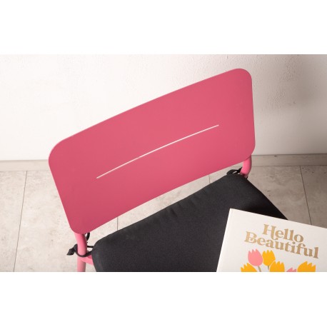 Lina Lounge Stol - Sort,Pink