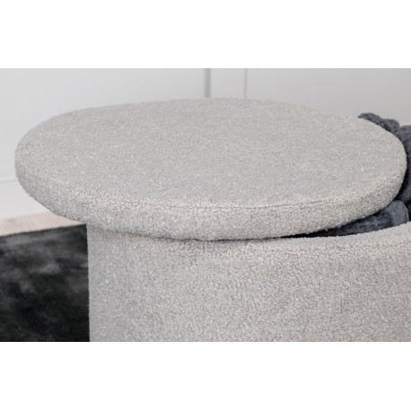 Dunken Pouf - Gråbeige
