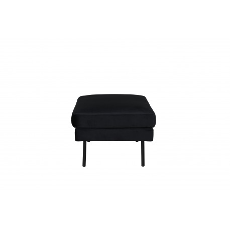 Zoom Puf 85x64cm - Sort velour