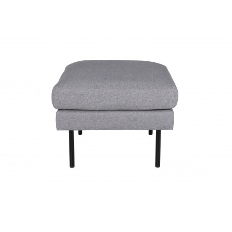 Zoom Ottoman - Sort og Grå