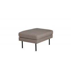 Zoom Ottoman - Sort og Brun