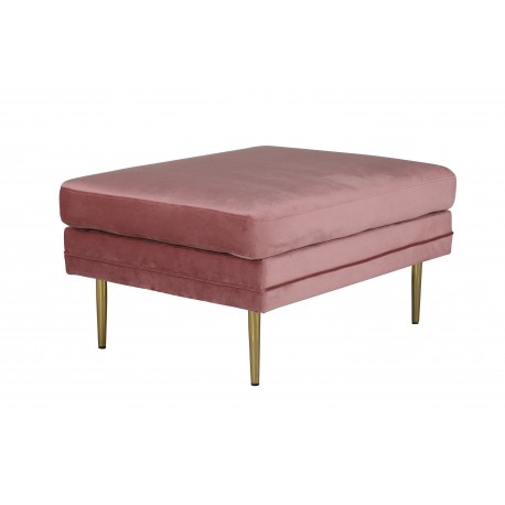 Boom Ottoman - Messing og Pink