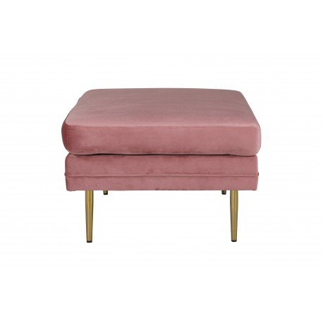 Boom Ottoman - Messing og Pink