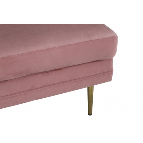 Boom Ottoman - Messing og Pink