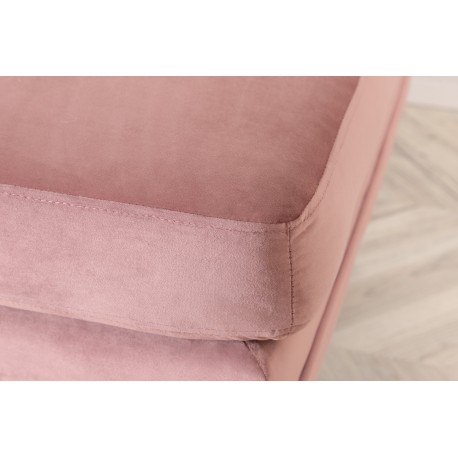 Boom Ottoman - Messing og Pink