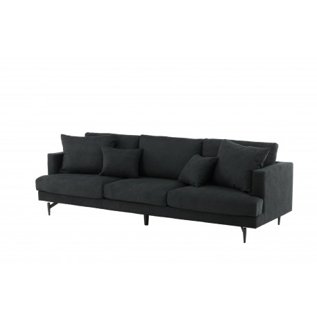 Sofia 3 personers Sofa - Sort