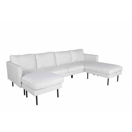 Zoom U-Sofa -Lys Beige