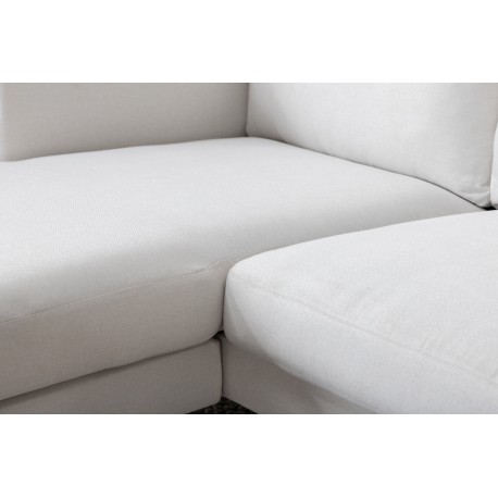 Zoom U-Sofa -Lys Beige