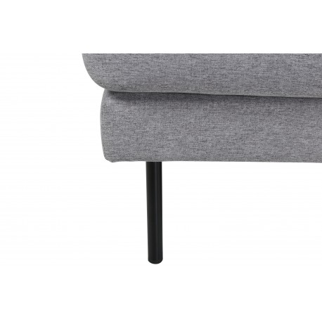 Zoom Chaiselong Sofa - Grå Stof