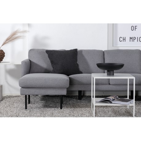 Zoom Chaiselong Sofa - Grå Stof