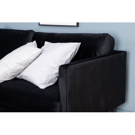 Zoom 3 personers Sofa - Sort