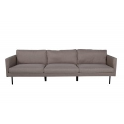 Zoom 3 personers Sofa - Sort og Brun