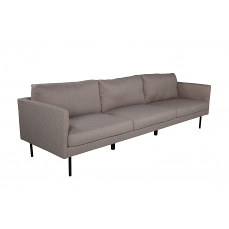 Zoom 3 personers Sofa - Sort og Brun