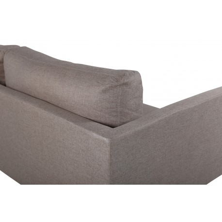 Zoom 3 personers Sofa - Sort og Brun