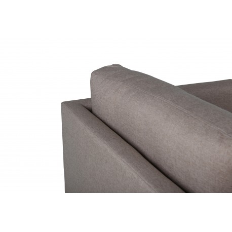 Zoom 3 personers Sofa - Sort og Brun