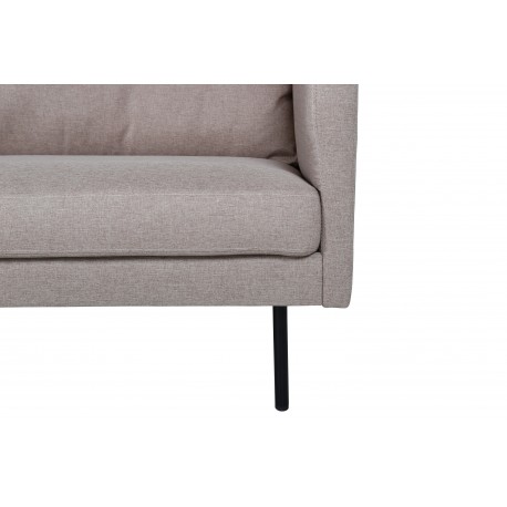Zoom 3 personers Sofa - Sort og Brun