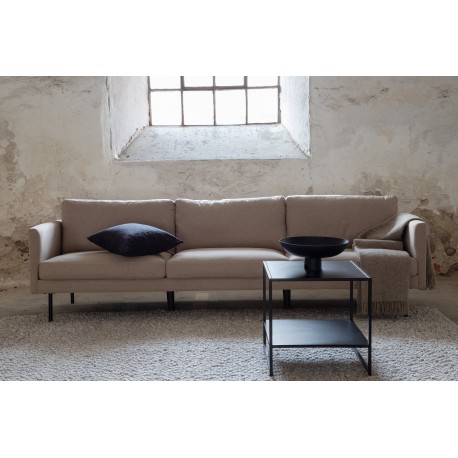 Zoom 3 personers Sofa - Sort og Brun