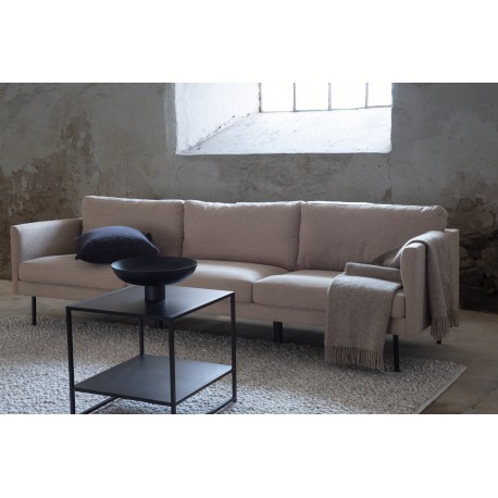 Zoom 3 personers Sofa - Sort og Brun