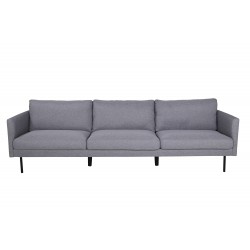 Zoom 3 personers Sofa - Sort og Grå