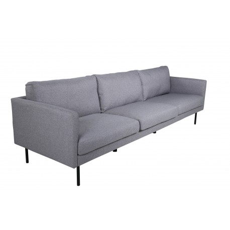 Zoom 3 personers Sofa - Sort og Grå