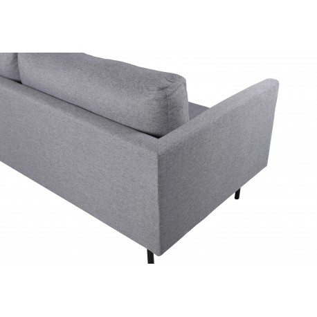 Zoom 3 personers Sofa - Sort og Grå