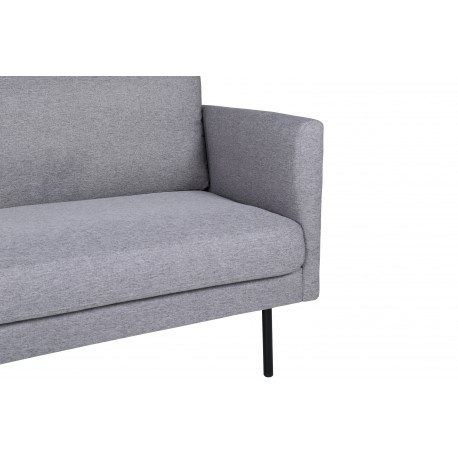 Zoom 3 personers Sofa - Sort og Grå