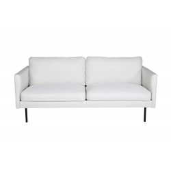 Zoom 2 personers Sofa - Sort og Hvid
