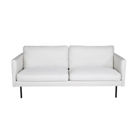 Zoom 2 personers Sofa - Sort og Hvid
