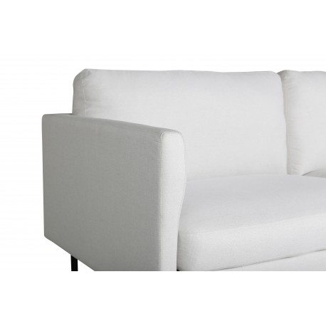Zoom 2 personers Sofa - Sort og Hvid