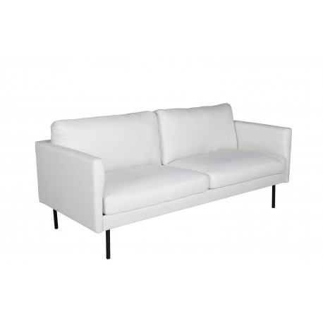 Zoom 2 personers Sofa - Sort og Hvid