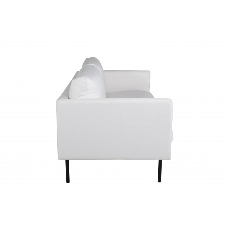Zoom 2 personers Sofa - Sort og Hvid