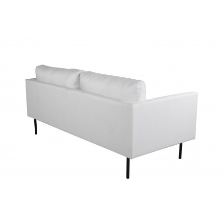 Zoom 2 personers Sofa - Sort og Hvid