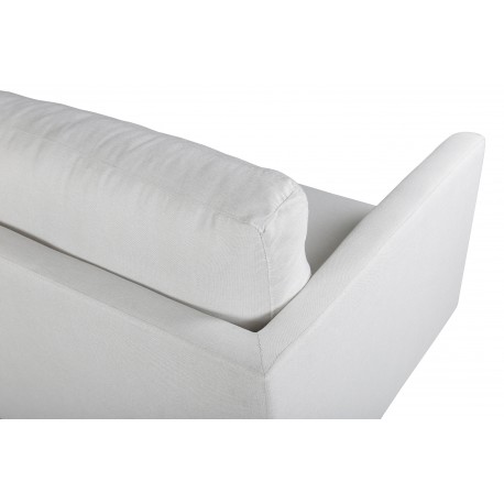 Zoom 2 personers Sofa - Sort og Hvid