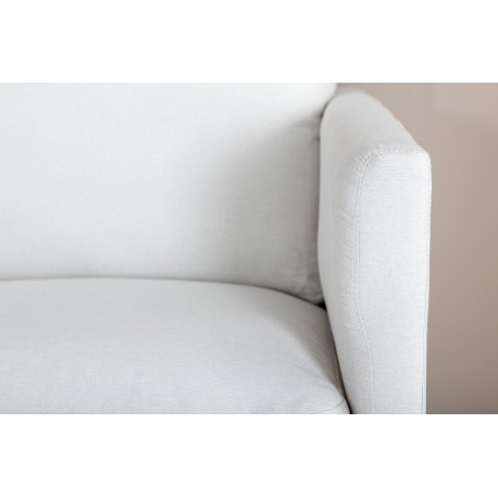 Zoom 2 personers Sofa - Sort og Hvid