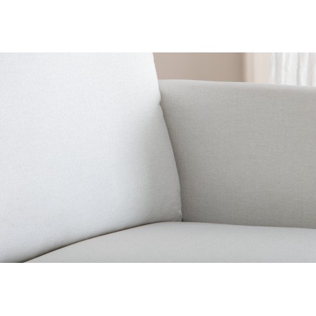 Zoom 2 personers Sofa - Sort og Hvid