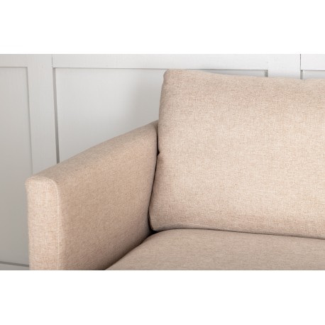 Zoom 2 personers Sofa - Sort og Brun