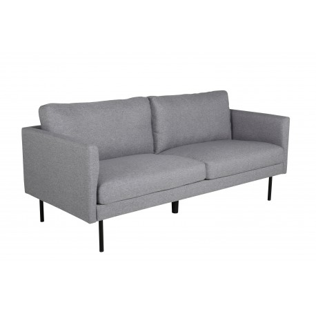 Zoom 2 personers Sofa - Sort og Grå