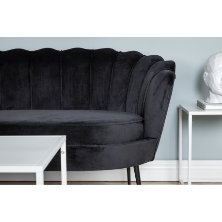 Calais 3 personers Sofa - Sort