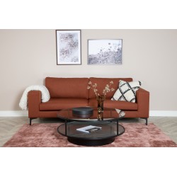 Bolero 3 personers Sofa - Rød, Høj Komfort