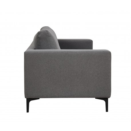 Bolero 3 personers Sofa - Sort og Grå