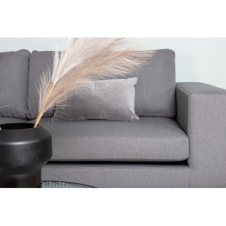 Bolero 3 personers Sofa - Sort og Grå