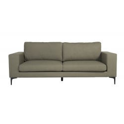 Bolero 3 personers Sofa - Sort og Grøn