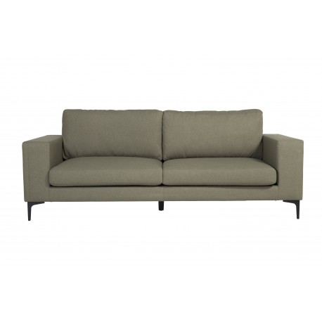 Bolero 3 personers Sofa - Sort og Grøn