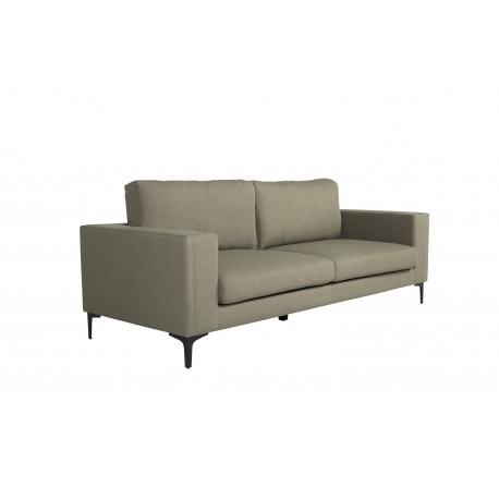 Bolero 3 personers Sofa - Sort og Grøn