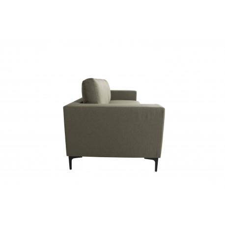 Bolero 3 personers Sofa - Sort og Grøn