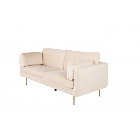 Boom 3 personers Sofa - Beige og Messing