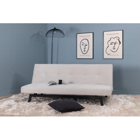 Bodil Sovesofa - Beige fløjl