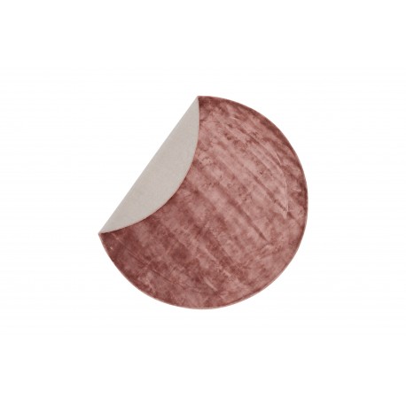 Indra Tæppe - Støvet Rosa